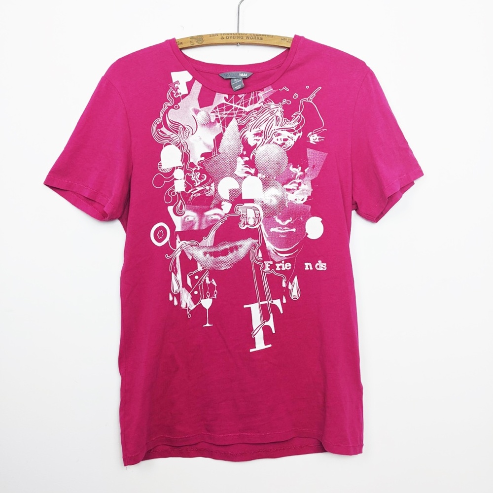 Magenta H&M Graphic T